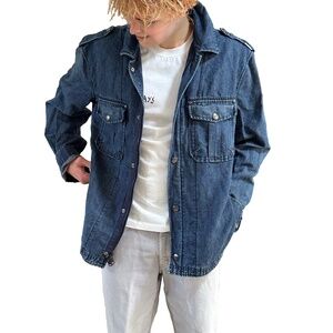 Armani Exchange Denim  Shirt Jacket.